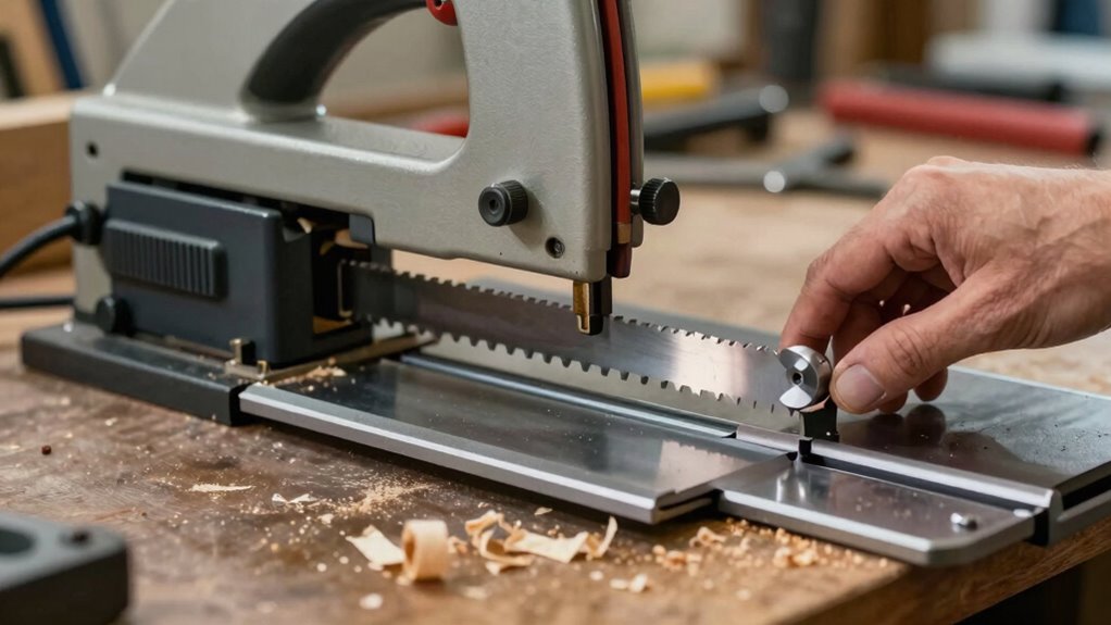 maintain bandsaw efficiency regularly