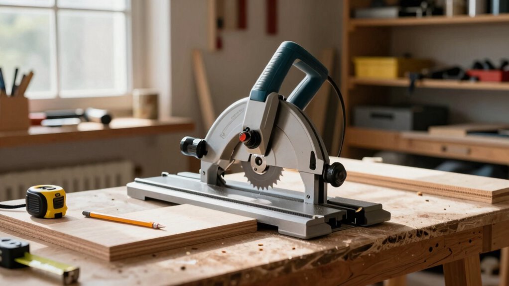 maintain miter saw precision