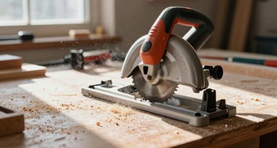 miter saw dust issue