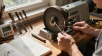 optimize lathe sharpening process