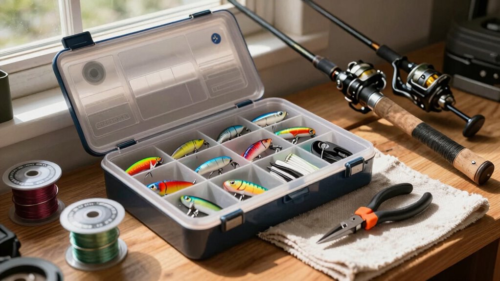 organize gear for usage