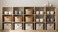 organized minimalist storage solutions