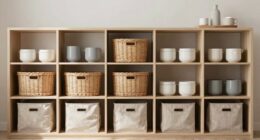organized minimalist storage solutions