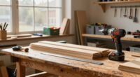 organized woodworking routine