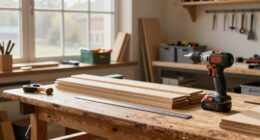 organized woodworking routine