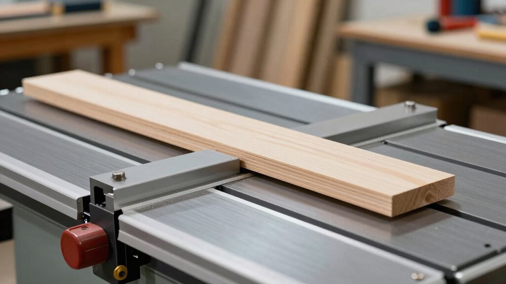 precision cutting with stop blocks