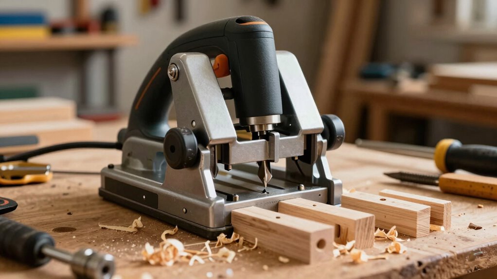 precision joinery with mortisers