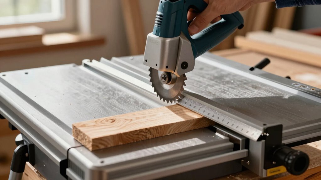 rip capacity ensures safe cutting