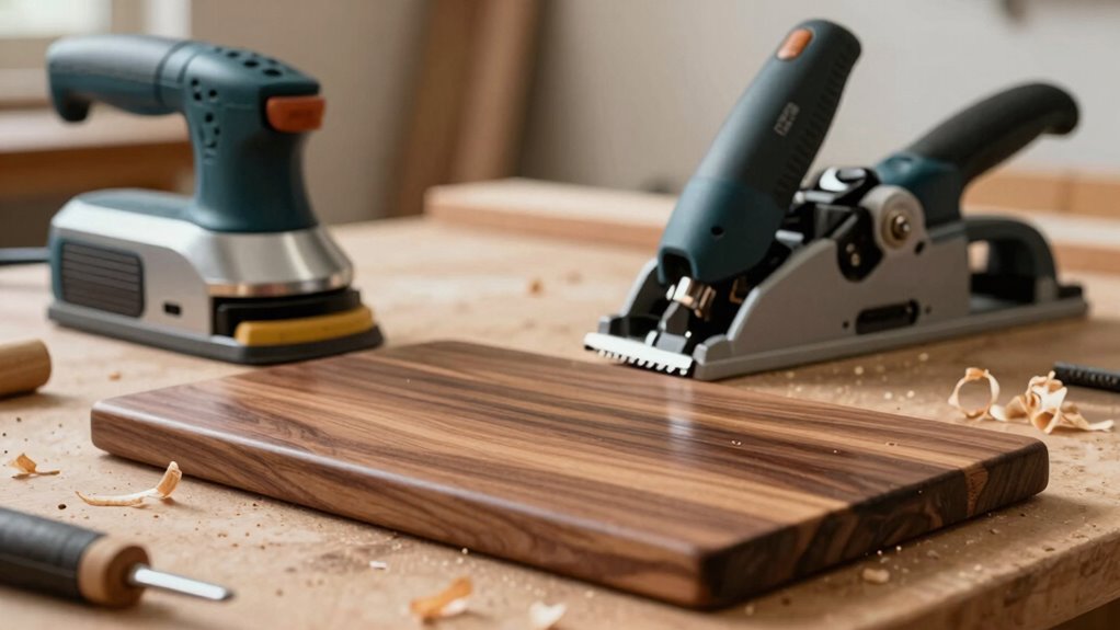 sanding versus planing decision