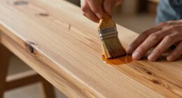 seamless integration of aged wood