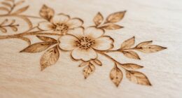 simple wood enhances pyrography