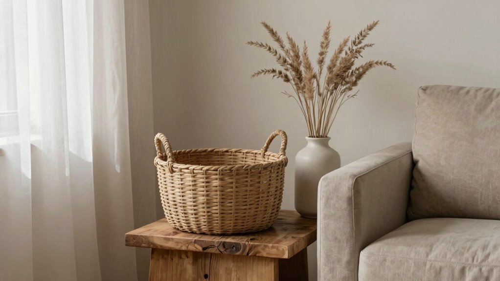 subtle integrated home decor