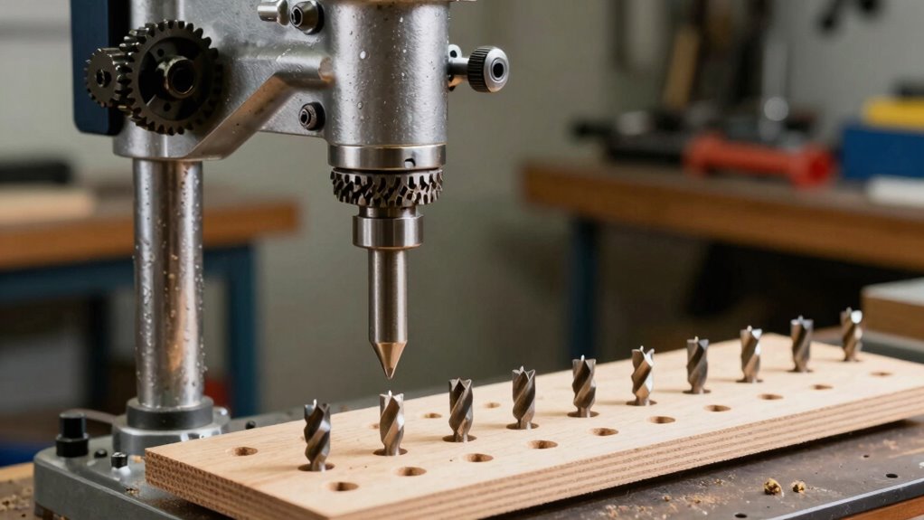 time saving drill press accessory