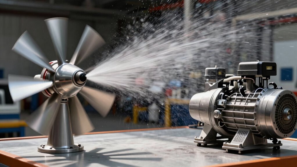 turbine efficiency versus compression