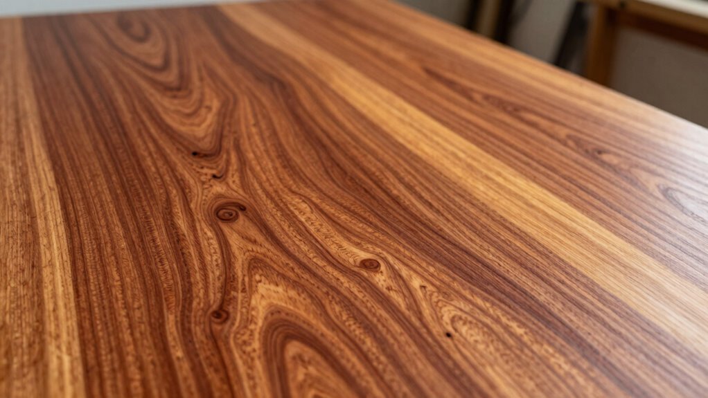 unexpected cherry wood color change