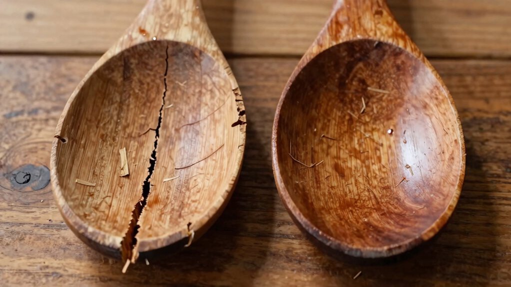 wood grain moisture maintenance