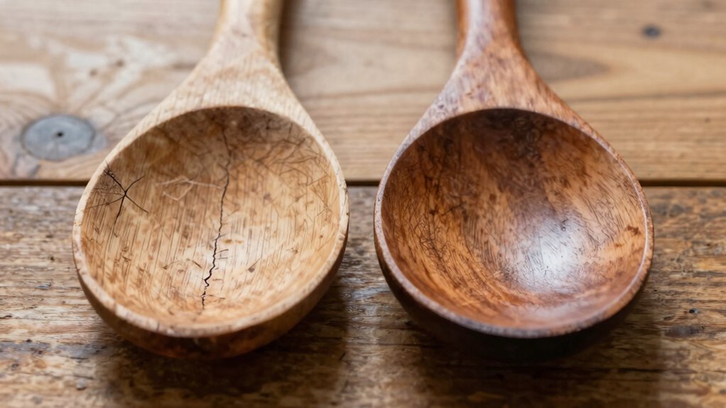wooden spoons durability differences