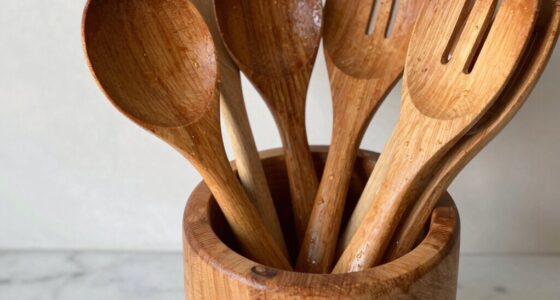 wooden utensil odor control