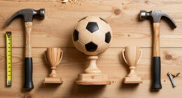 8 Best Woodworking Soccer Trophy Stands for Memorabilia Display in 2026