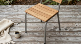 ALDI Just Dropped a Chic $50 Mid-Century Outdoor Chair That Looks Like Styles I’ve Seen for $300