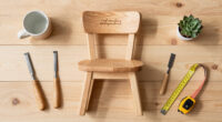 camilo huinca carves personal histories into sculptural wooden chairs