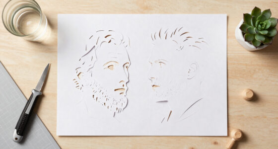 David Daigle’s Elaborate Punch-Cut Paper Pieces Excavate Commercial Imagery