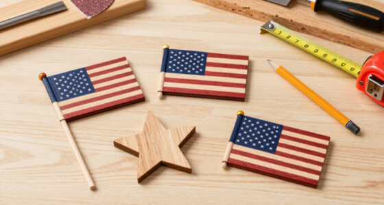 7 Best Patriotic Woodworking Project Kits for Family Crafts in 2026
