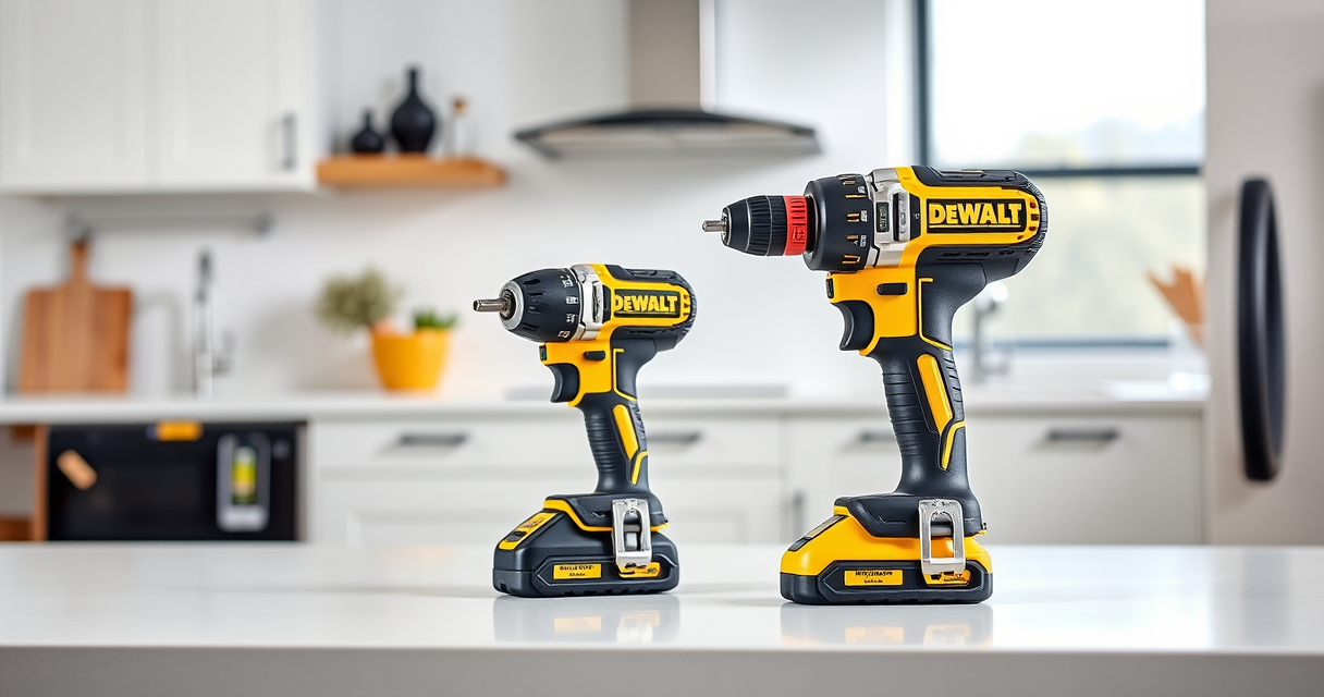 DEWALT ATOMIC Drill vs DEWALT Brushless Drill: Full Comparison