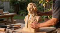 Trump Installs Thomas Jefferson Statue In The Rose Garden
