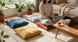 10 Floor Cushions That Instantly Create Cozy Reading Nooks (And Extra Seating!)
