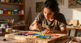 Estefania Ajcip’s Sculptural Paintings Unite The Memories Of A Separated Family