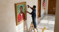 US State Department Takes Down “Woke” Kehinde Wiley Painting