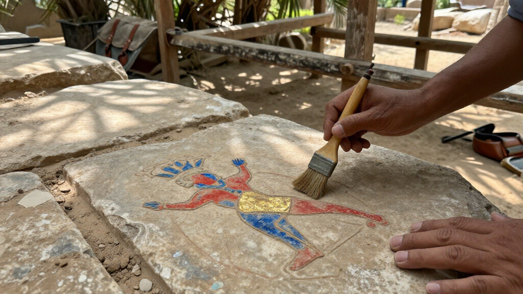 4,400-Year-Old Tomb Of Egyptian Judge Found At Saqqara With Colors On Walls