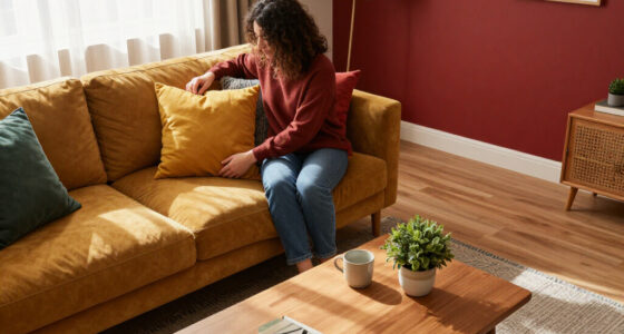 7 Best Mustard And Red Living Room Decor in 2026