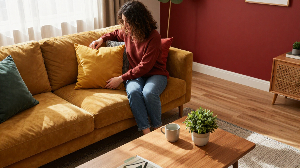7 Best Mustard And Red Living Room Decor in 2026