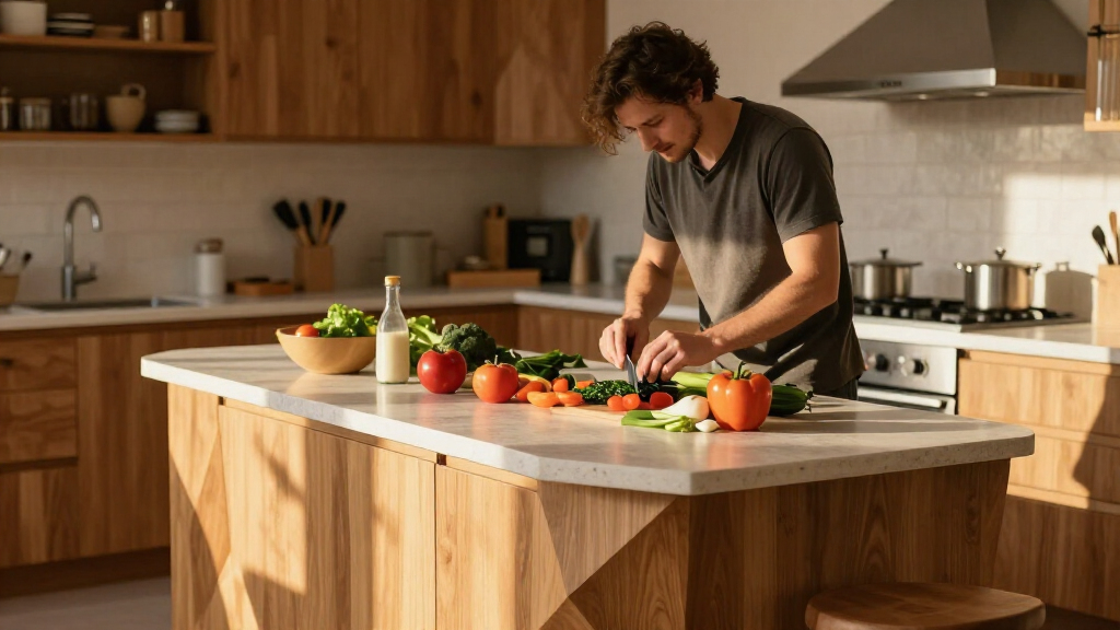 Designers Say Shapely, Angular Kitchen Islands Don't Just Look Good — They Can Improve The Flow Of Your Space, Too