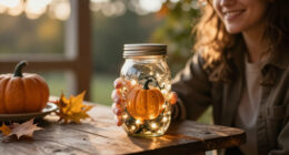 Dollar Tree Just Brought Back Its Viral Pumpkin Mason Jars