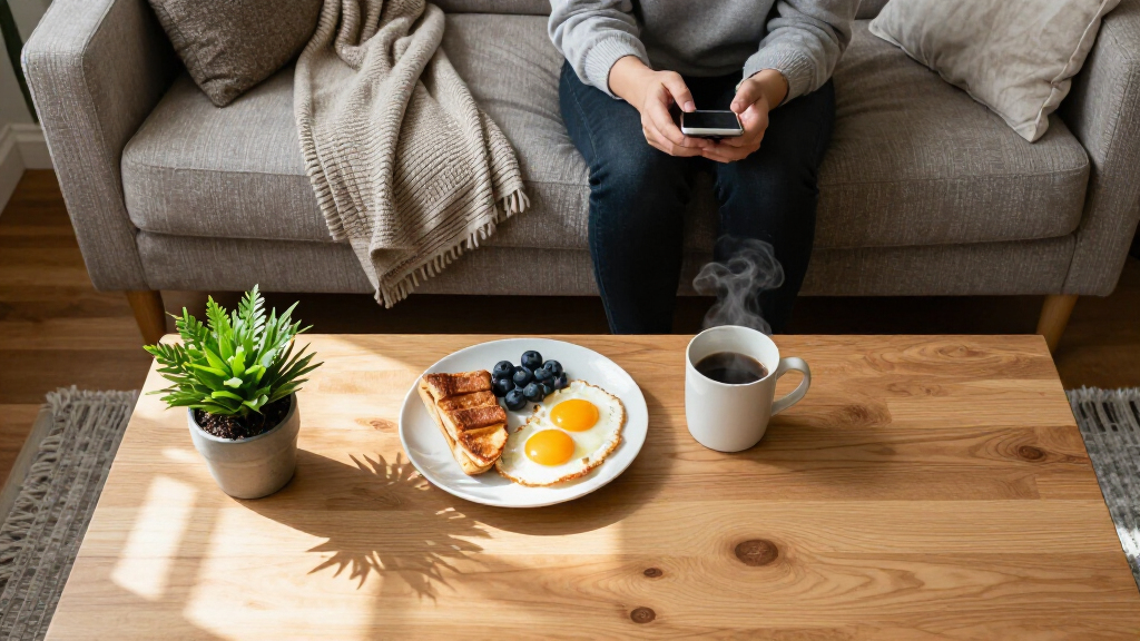I Ate Meals At My Coffee Table For Years, Until I Found Article’s New Small-Space Dining Table