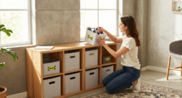 She Used IKEA Storage To Make Her Studio Feel Like A One-Bedroom