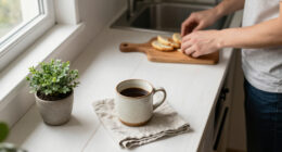 This All-White Kitchen Nook Became Cozy Without A Major Renovation