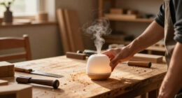 This Clever Diffuser Looks Just Like A Scented Candle — Without The Flame Or Smoke