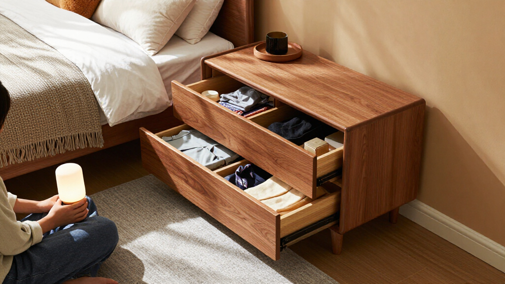 This Gorgeous Nightstand Gives Me Almost As Much Storage As A Small Dresser