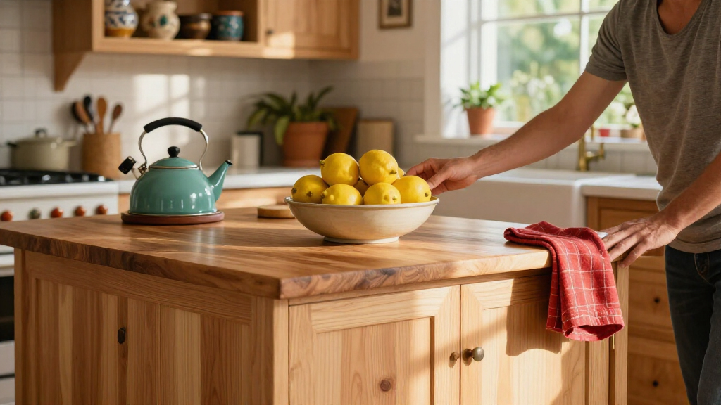 A “Sea Of Natural Maple Cabinetry” Became An Unexpectedly Colorful Kitchen