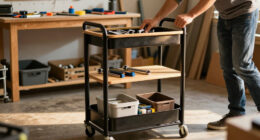 Add Instant Storage To Any Room In Your House With This Stylish Rolling Organizer