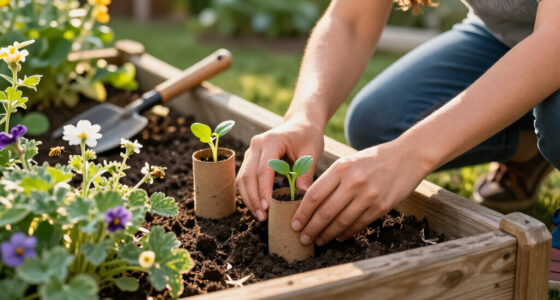 Don't Toss Old Toilet Paper Rolls: Use Them To Create A Bee-Friendly Garden