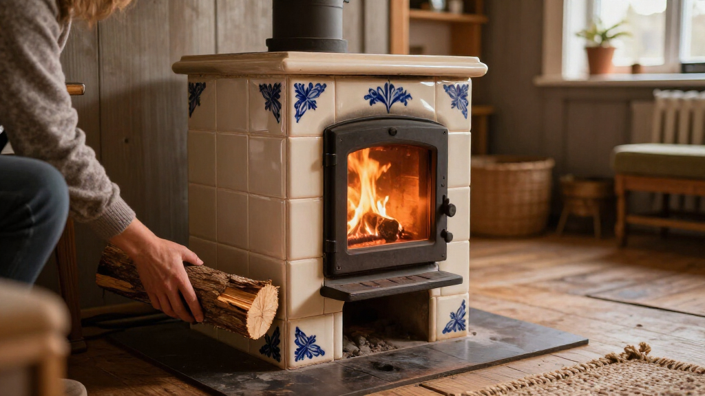 Forget Conventional Woodburners, These Centuries-Old Swedish Ceramic Stoves Aren't Just More Efficient, They Make A Better Design Centerpiece