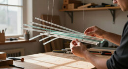 In ‘Aeolus,’ DRIFT Suspends Illuminated Glass Rods In A Sculpture Of The Wind